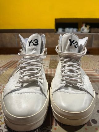Adidas Y-3 Yuben Mid Zapatilla Blanca