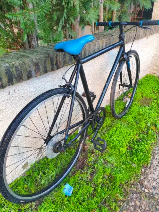 Bicicleta fixie.