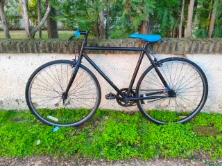 Bicicleta fixie.