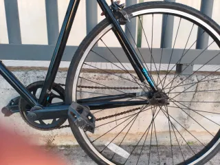 Bicicleta fixie.