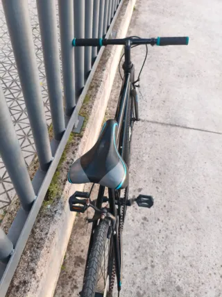 Bicicleta fixie.