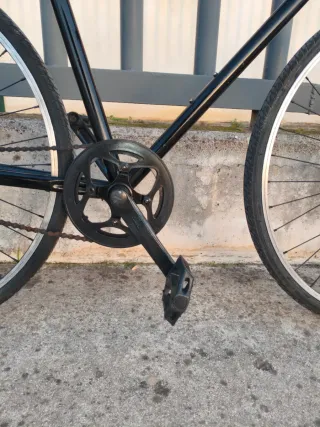 Bicicleta fixie.
