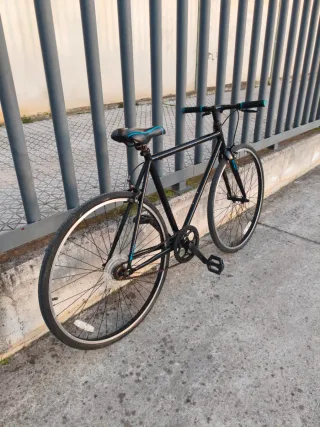 Bicicleta fixie.