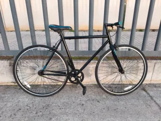 Bicicleta fixie.