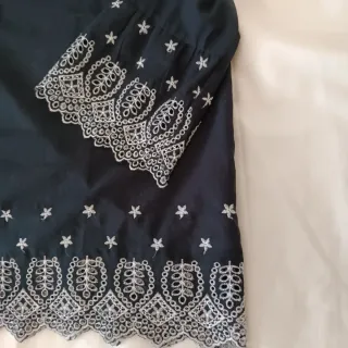 2 Blusas Algodón Bordadas Talla L