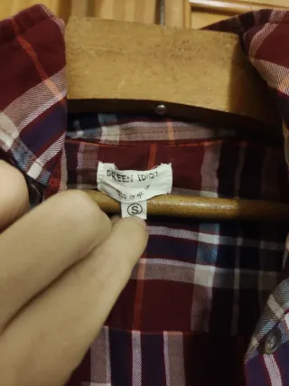 Camisa Cuadros Green Coast Talla M