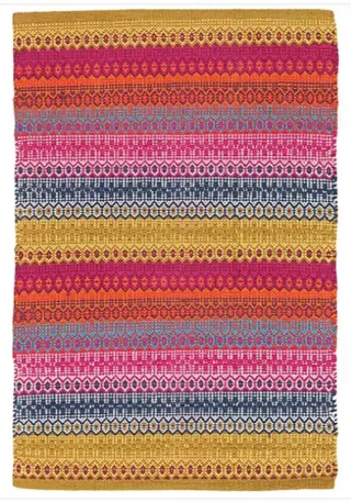 200x140 Cm kilim Moderno Lavabile in Lavatrice