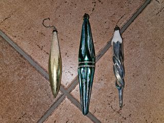 Decorazioni Natale Vetro Soffiato Anni '60