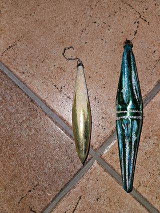 Decorazioni Natale Vetro Soffiato Anni '60