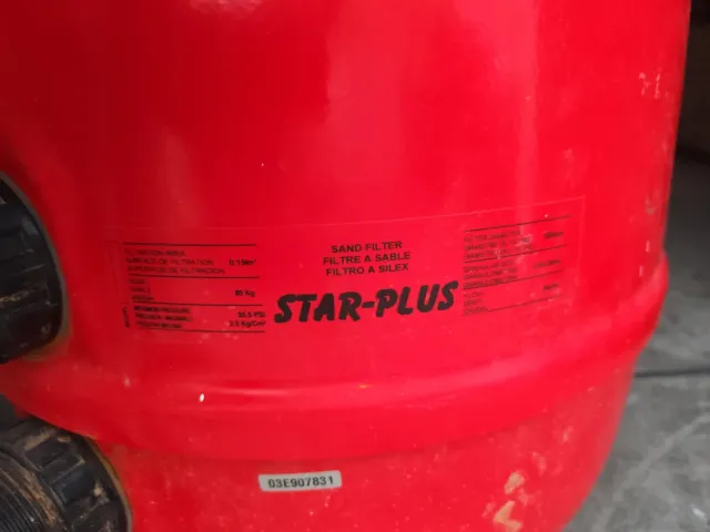 Filtro Arena Star Plus Piscina