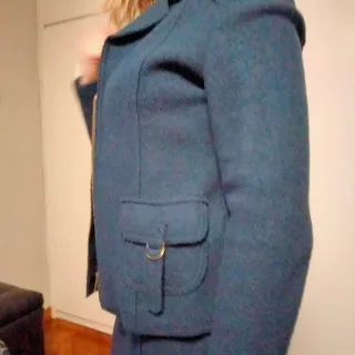 Tailleur donna 3 pezzi blu