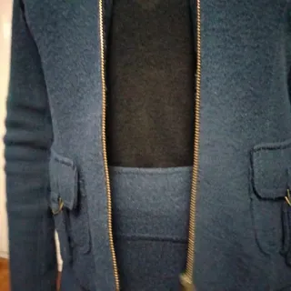 Tailleur donna 3 pezzi blu