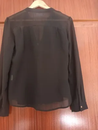 Camisa Mella Hemero Negra con Cremalleras