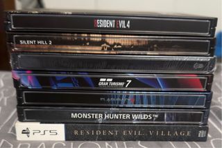 Steelbooks ps5.