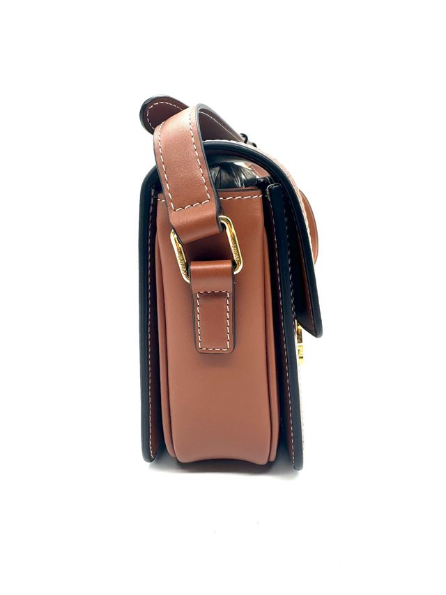 Bolso Celine Triomphe Marrón y Dorado