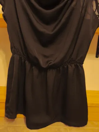 Blusa Negra Salsa Jeans Talla S