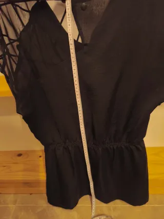 Blusa Negra Salsa Jeans Talla S