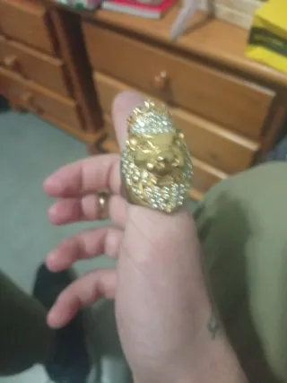 Lote 4 Anillos Dorados