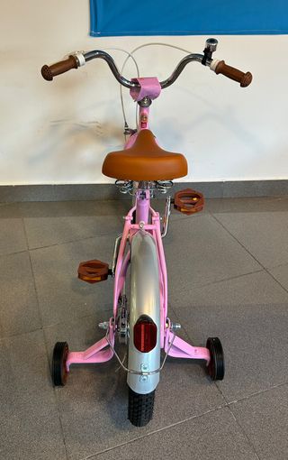 Bicicleta infantil rosa Stitch