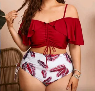 Bikini Talle Alto Estampado