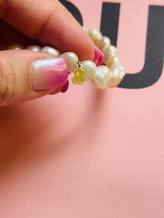 Pulsera Tous Perlas y Oro 18k