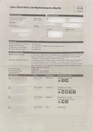 Mazda CX-30 (26.000 km)