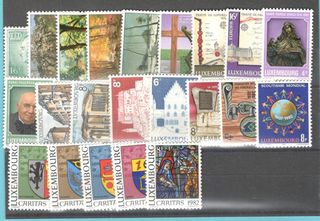 Sellos Luxemburgo Nuevos Años Completos