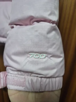 The North Face Chaquetón Plumífero Rosa y Negro
