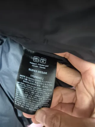 The North Face Chaquetón Plumífero Rosa y Negro