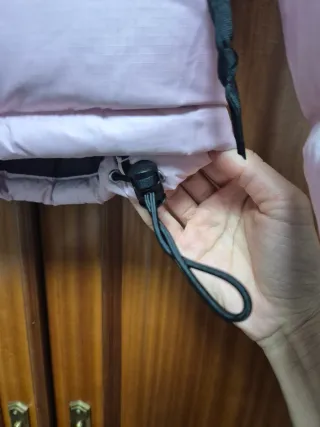 The North Face Chaquetón Plumífero Rosa y Negro