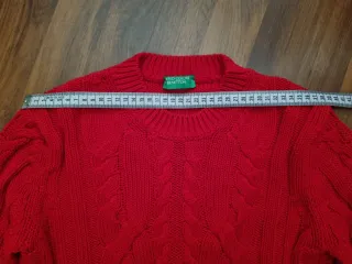 Jersey Benetton Rojo 100% Algodón