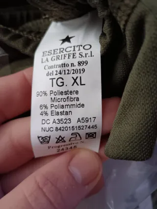 Completo Intimo Termico Esercito Italiano