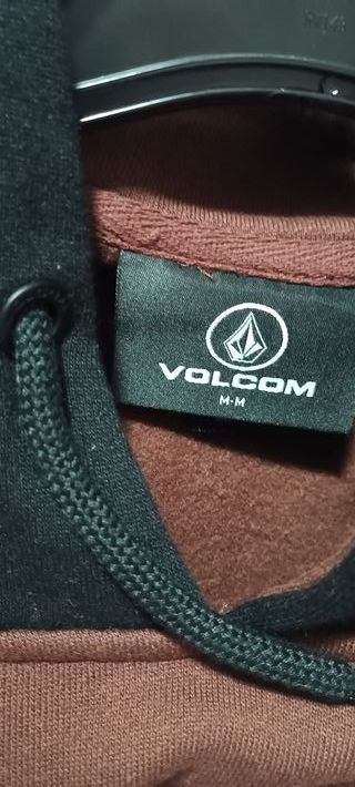 Sudadera Volcom Negra y Marrón