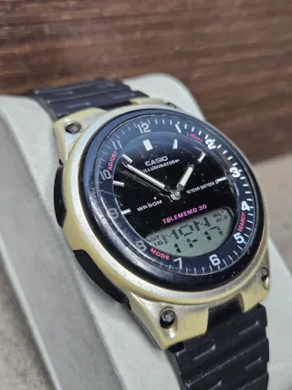 Casio Telememo 30 Anadigi Reloj