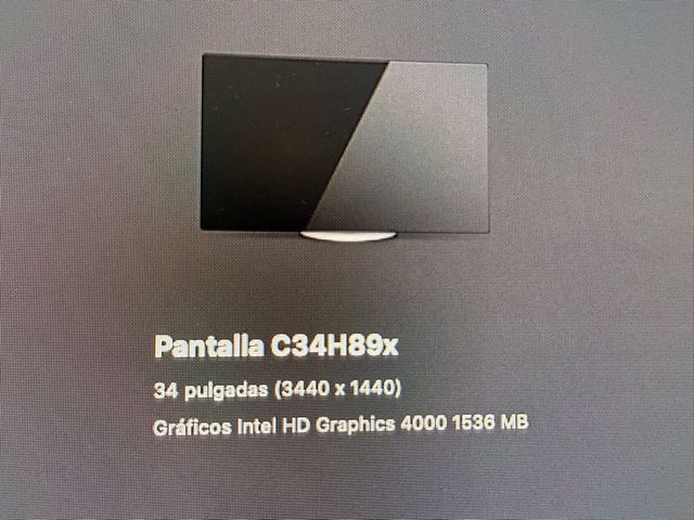 Monitor Samsung 34' QLED Curvo