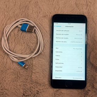 iPhone 6s 16gb argento - batteria 100% + cavo di ricarica