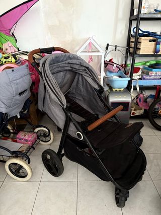 Silla de paseo Kinderkraft gris