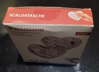 Scalda tasche cuore 2 pezzi