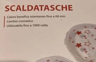 Scalda tasche cuore 2 pezzi