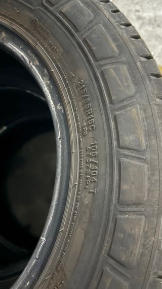 Neumáticos casi nuevos