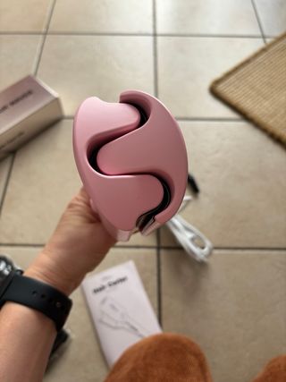 Alpikis Hair Curler Rosa con Guante Nero