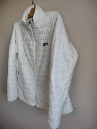 Chaqueta Patagonia Blanca Acolchada