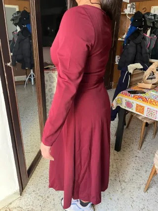 Abito elegante donna rosso