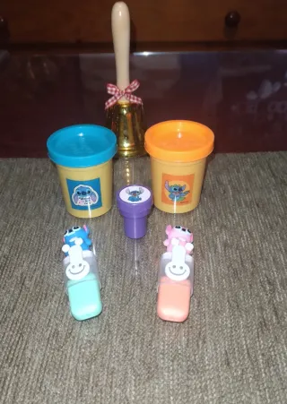 Set Plastilina y Sellos Stitch
