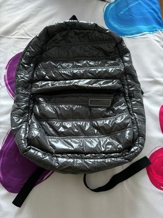 Mochila Totto Gris Brillante