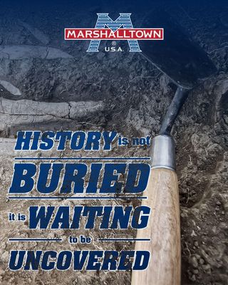 Llana de arqueología de Marshalltown, llana rígida