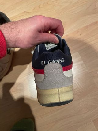 Zapatillas El Ganso x Paredes Gris/Blanco