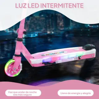 Patinete Eléctrico Infantil con Luces