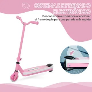 Patinete Eléctrico Infantil con Luces