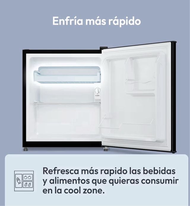 Mini nevera Candy sin usar